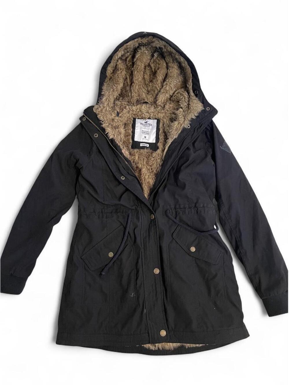 Hollister Fur parka